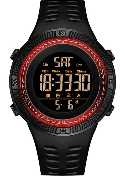 Haki 1081 Relogio Bilek Moda Ikili Zaman Analog Saat Serin Özelleştirilmiş Dijital Açık Spor Saatler Adam (Yurt Dışından)
