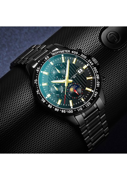 Siyah Kabuk Beyaz Sıcak Satış Laogeshi 8001A Erkek Mekanik Saatı Lüks Tasarımcı En Kaliteli Otomatik Mekanik Saat (Yurt Dışından) modelleri