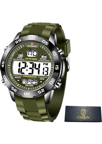 FB0028B Dijital Saat Lige Erkekler Izle Dlectronic Dijital Saatler Erkek Iş Kol Saati Spor Çalar Saat Izle Erkekler Için Relogio Masculino (Yurt Dışından)