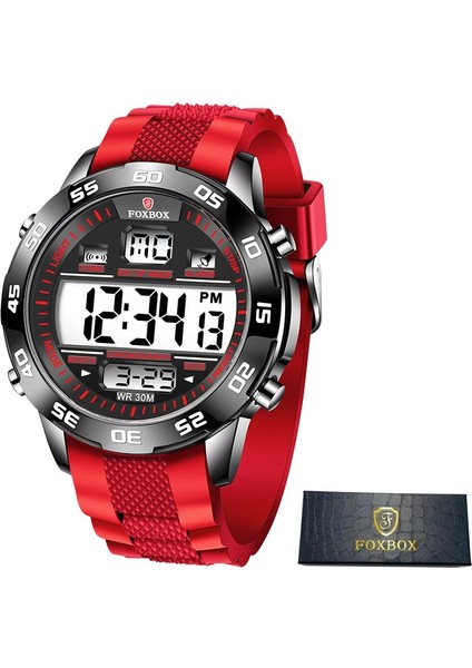 FB0028B Dijital Saat Lige Erkekler Izle Dlectronic Dijital Saatler Erkek Iş Kol Saati Spor Çalar Saat Izle Erkekler Için Relogio Masculino (Yurt Dışından)