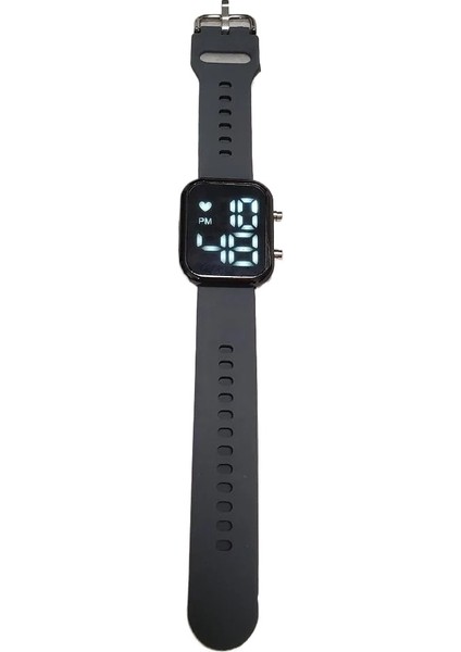 Mavi LED Dijital Bilek Saati Moda Dijital Spor Su Geçirmez Izle Silikon Alaşımlı LED Beyaz Elektronik Spor Erkek Kadın Kol Saati (Yurt Dışından) indirimleri