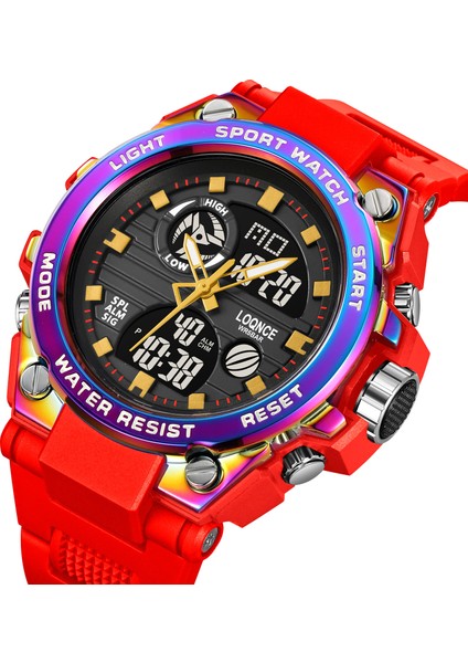 C5 Dijital Loqnce Marka G-Stil 98002 Izle Erkekler Dijital Şok Spor Saatler Adam Su Geçirmez Elektronik Kol Saati Erkek 2023 Relogio (Yurt Dışından)