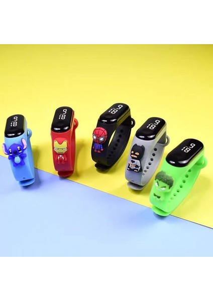25 Çocuk Saatler Yeni LED Dijital Kol Saati Bilezik Çocuklar Açık Spor Izle Erkek Kız Elektronik Tarih Saati (Yurt Dışından) fiyatları