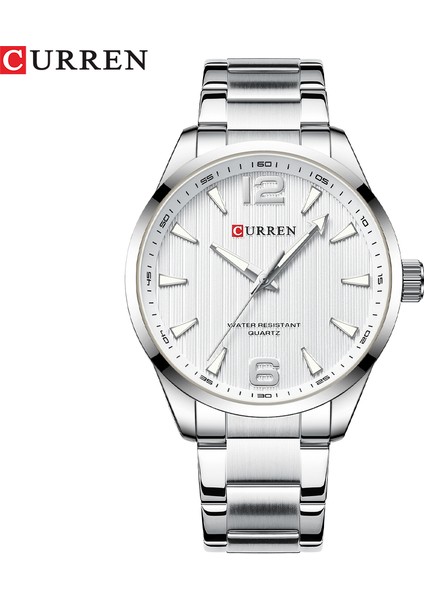 Renk 5 Resim Olarak Yeni Curren Saatler Erkek Kuvars Saatler 3ATM Su Geçirmez Işıltılı Eller Moda Dış Mekan Spor Erkek Saatler Curren 8434 Için (Yurt Dışından) fiyatları
