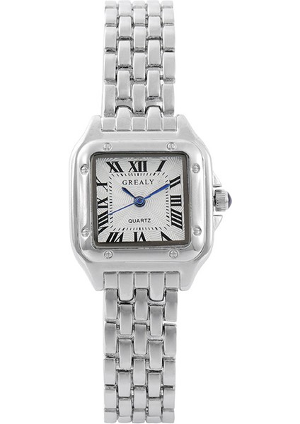 Stil 2 Rts Relojes Reloj De Mujer Lüks Saatler Kare Kasa Moda Roma Numarası Kuvars Izle Bayanlar Için (Yurt Dışından)