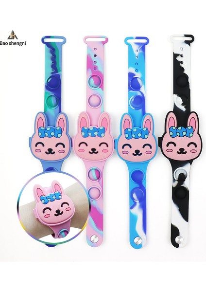02 Sevimli/moda Yeni Tasarım Pop Mini Tavşan Çocuklar LED Silikon Izle Yumuşak Güzel Çocuklar Dijital Oyuncak Kamuflaj Izle Çocuklar Için (Yurt Dışından) modelleri