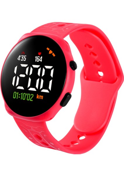 Pembe Saf Renk Üreticileri Yeni Spor Çocuklar Silikon Karikatür Izle Su Geçirmez Silikon Hayvan LED Izle Analog Çocuklar Silikon LED Dijital Saat (Yurt Dışından)