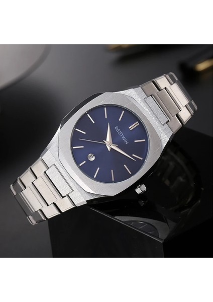 I 2024 Bestwin 813 Lüks Marka Trend Erkek Kol Saati Paslanmaz Çelik Teknolojisi Moda Kuvars Izle Erkekler Için Relogio Masculino (Yurt Dışından) fiyatları