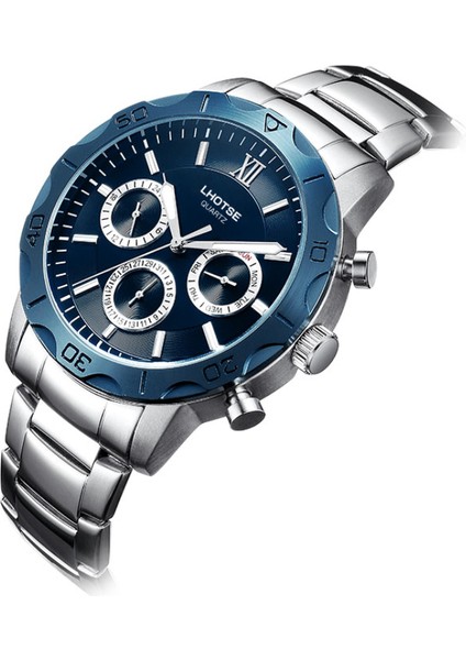 Wt Renk Lhotse Oem Kuvars Izle Moda Metal Paslanmaz Çelik Zine Alaşım Erkek Iş Izle LHQ-029 (Yurt Dışından) modelleri