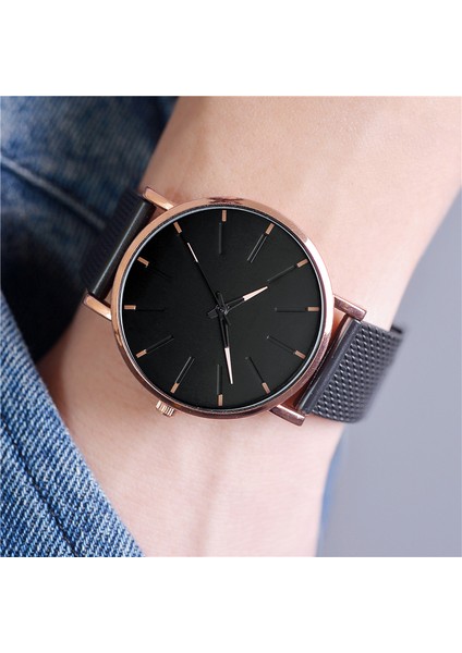 Style-9 Moda 2023 Yüksek Kaliteli Erkek Moda Minimalist Saatler Erkekler Iş Rahat Kuvars Izle Basit Erkek Reloj Hombre (Yurt Dışından)
