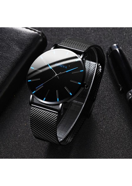 Stil 5 Moda Yeni Erkek Basit Çelik Bant Iş Kuvars Izle Gençlik Öğrenci Evrensel Cenevre Erkek Izle Paslanmaz Çelik Marka El Saati (Yurt Dışından) fırsatları