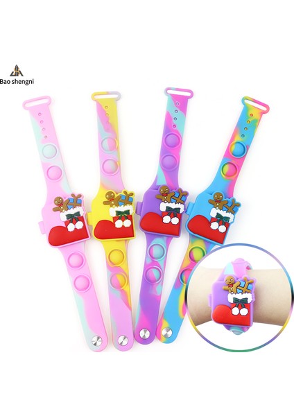 Stil 1 Moda ve Sevimli Odm ve Oem LED Ekran Izle Elektronik Oyuncak Izle Çocuk Karikatür Noel Çorap Hediye Silikon Dijital Saatler (Yurt Dışından) indirimleri