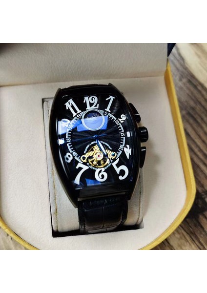 C06 Mekanik Saat 2023 Yeni Trend Moda Erkek Lüks Mekanik Saat Yüksek Kaliteli Tasarımcı Logosu Iş Erkek Saat (Yurt Dışından)