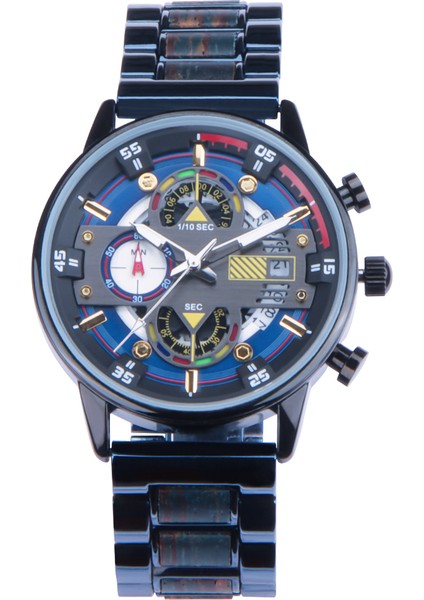 Mavi D8115 Saatler Erkekler Bilek Oem Odm Moda Yeni Trend Özel Ahşap Izle Durumda Çok Fonksiyonlu Kronograf Erkekler Bilek Ahşap Kuvars Saatler (Yurt Dışından)