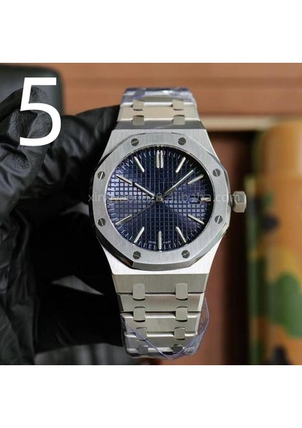 Stil 5 Çin Spor Safir Tarih Tasarımcısı Izle Süper Klon Eta Su Geçirmez V12 5A Montre Homme Paslanmaz Çelik Mekanik Saat (Yurt Dışından)