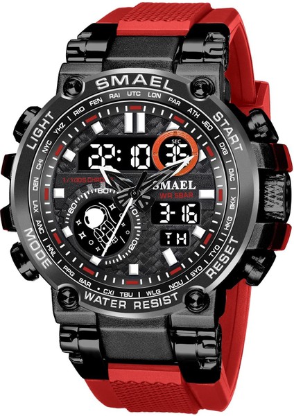 A Sport Smael 8093 En Çok Satan Izle Çift Zamanlı Dijital Spor Kol Saati Erkek Saatleri Aydınlık Çok Fonksiyonlu Erkek Su Geçirmez Saatler (Yurt Dışından)