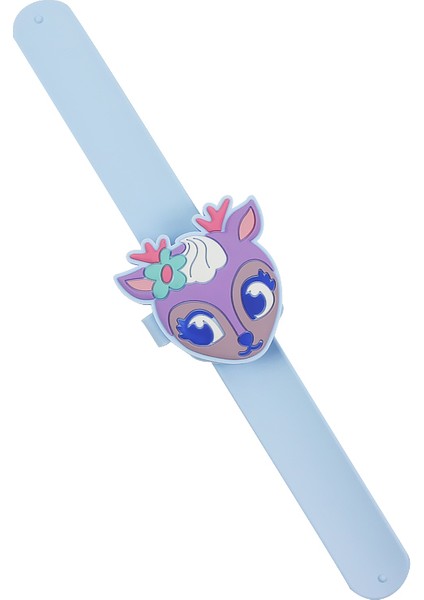Mavi Karton 2023 LED Dijital Çocuk Izle Pembe Küçük Açık Kahverengi Kız Erkek Kapak Çevirin Silikon Yumuşak Kabarcık Bant Izle Doğum Günü Hediyesi Için (Yurt Dışından)