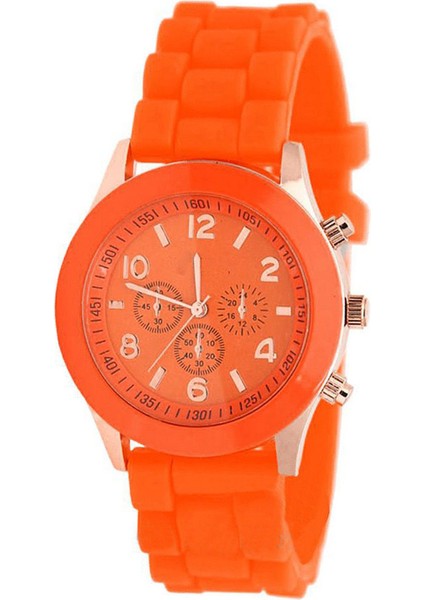 Beyaz 1 Adet/takım Fabrika Kaynağı Cenevre Silikon Izle Erkekler ve Kadınlar Için Çok Yönlü ve Şık Kuvars Saatler (Yurt Dışından) indirimleri