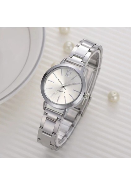 Gül Altın Moda Ithal Kadın Çelik Şerit Saatler Moda Lüks Özel Tasarım Kol Saatleri Sıcak Satış Kadın Kuvars Saatler (Yurt Dışından) fırsatları