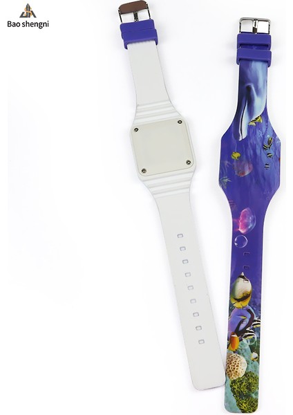 Stil 3 Moda/spor LED Silikon Izle Çocuk Dijital Spor Kol Saati Silikon Yumuşak Bant Bilezik Karikatür Moda Stil Erkekler Kızlar Için (Yurt Dışından) fırsatları