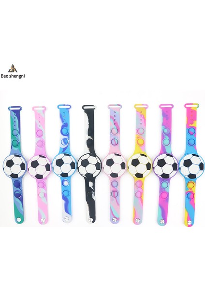 Stil 8 Karikatür & Hediyelik & Oyuncak & Dijital Çocuk Futbolu Karikatür LED Saat Öğrenme Süresi Dijital LED Saat Spor Elektronik Saat Erkekler Kızlar Için (Yurt Dışından)
