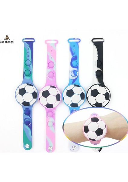 Stil 8 Karikatür & Hediyelik & Oyuncak & Dijital Çocuk Futbolu Karikatür LED Saat Öğrenme Süresi Dijital LED Saat Spor Elektronik Saat Erkekler Kızlar Için (Yurt Dışından)