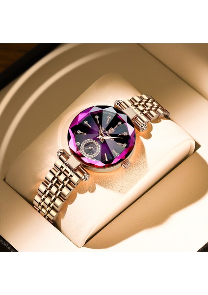 C1 Kuvars Izle Yüksek Kaliteli Poedagar Yeşil Bayanlar Kuvars Saatler Paslanmaz Çelik Bant Su Geçirmez Kadın Rahat Bilek Izle Relojes (Yurt Dışından)