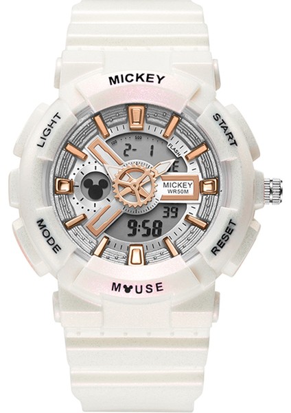 MK-15141W2 Moda Dijital Saat Moda Sevimli Gençlik Izle Su Geçirmez Aydınlık Çocuklar Bilek Saatleri Gençler Kolej Okul Erkek Kız Spor Analog Dijital Saat (Yurt Dışından)
