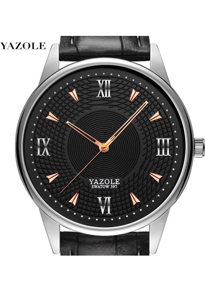 Stil 1 Yazole D 397 Sıcak Tasarım Relojes Erkek Kuvars Saatler Yeni Geliş Deri Kayışlar Erkek Izle Kaliteli Oem Bilek Saatleri Satışa (Yurt Dışından) fiyatları