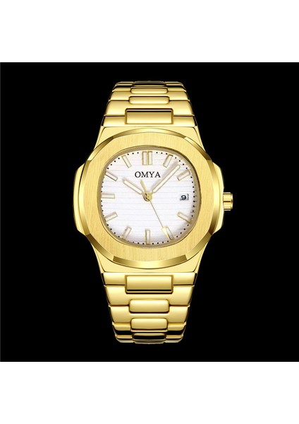 Gümüş-Mavi Moda Üst Marka Izle Adam Kare Yüz Erkekler Için Kuvars Saatler Çelik Bant Saatı Takvim ile Su Geçirmez Erkekler Için Izle (Yurt Dışından) fırsatları