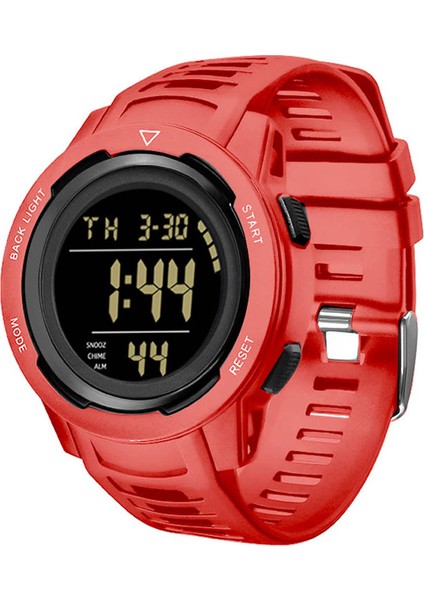 Sarı Dijital Saat Moda Erkek Bilek Su Geçirmez Reloj Spor Dijital Saat Alarmlı (Yurt Dışından)