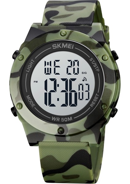 Ordu Yeşil Kamuflaj/beyaz Skmei Spor Saat Skmei 1772 Basit Saat Relogio Digital Deportivos Relojes Hombre Saat (Yurt Dışından) modelleri
