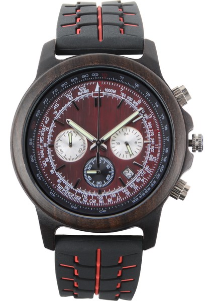 Ebony D8119 Sıcak Erkek ve Kadın Gündelik Saatler Moda Spor Saatler Takvimli Saat Zamanlama Çok Fonksiyonlu Kuvars Izle. (Yurt Dışından)