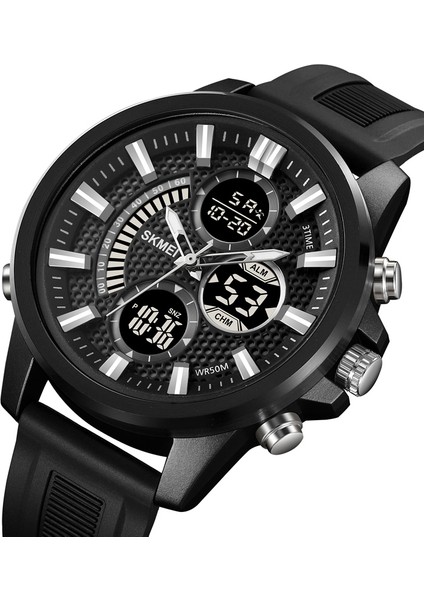 Siyah/siyah Moda Özel Izle Skmei 2235 Popüler Moda Erkek Saatler Bilek Relojes Dijital Saat Spor 3 Zaman Relojes Spor (Yurt Dışından)