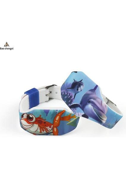 Stil 6 Moda/spor LED Silikon Izle Çocuk Dijital Spor Kol Saati Silikon Yumuşak Bant Bilezik Karikatür Moda Stil Erkekler Kızlar Için (Yurt Dışından) indirimleri