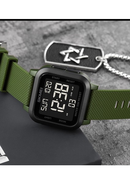 Stil 6 Moda Klasik Moda Marka Abs Vaka Kauçuk Kayış Özel Tasarım Adam Bilek Dijital Saat (Yurt Dışından) indirimleri