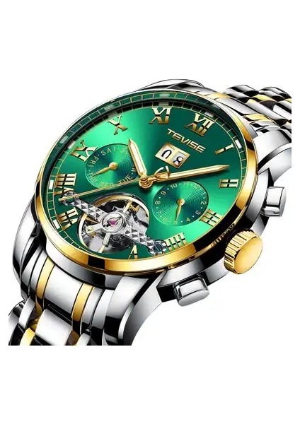 E Tevise 9005 Df Üst Marka Moda Tevise 9005 Df Erkek Kendinden Rüzgarlı Kol Saati Adam Mekanik Saatler Otomatik Izle Erkek Saat Relogio Masculino (Yurt Dışından) fiyatları