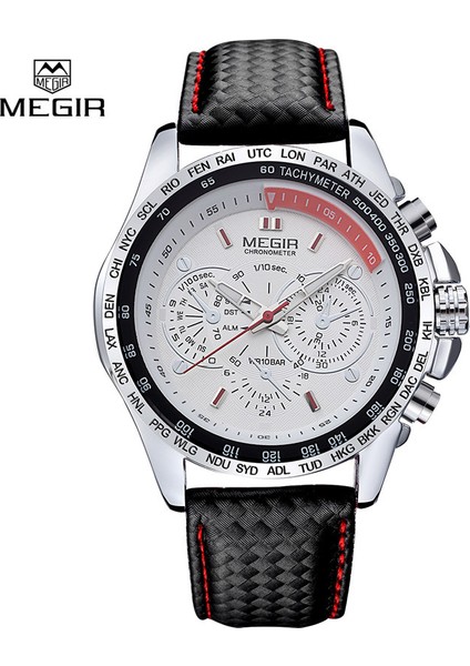 MGE5001 Kuvars Megir 1010 Erkek Lüks Çok Fonksiyonlu Kuvars Iş Izle Moda Aydınlık Su Geçirmez Spor Kol Saatleri Erkek Saat (Yurt Dışından) modelleri