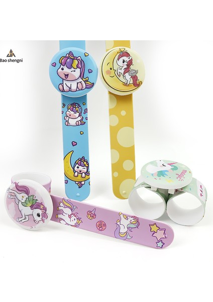 Mavi ve Sarı Karton Fabrika Doğrudan Satış LED Ekran Dijital Saat Silikon Tokat Pat Izle Çocuk Unicorn Yuvarlak Musluk Izle Çocuklar Için (Yurt Dışından) fiyatları