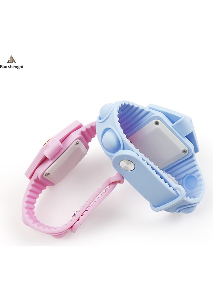 Gül Kırmızı Karikatür ve Sevimli Odm Özel Moda Bilek Saatler LED Çocuklar Dijital Silikon Kayış Pop Izle Çocuk (Yurt Dışından) indirimleri