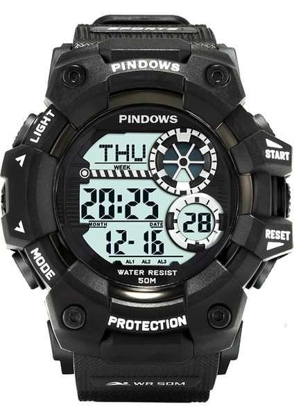 PDS-8009-N4 Moda Pasnew Özelleştirme Oem Odm Özel Logo Basit Kişiselleştirilmiş Tasarım Aydınlık Moda Suya Dayanıklı Günlük Dijital Eğlence Saati (Yurt Dışından)