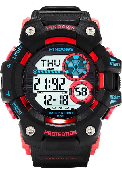 PDS-8009-N4 Moda Pasnew Özelleştirme Oem Odm Özel Logo Basit Kişiselleştirilmiş Tasarım Aydınlık Moda Suya Dayanıklı Günlük Dijital Eğlence Saati (Yurt Dışından) fırsatları