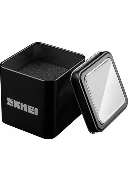 Box Skemi 1515 Suya Dayanıklı Japonya Hareketi Paslanmaz Çelik Dijital Saatler Erkek Spor Bilek Saati (Yurt Dışından)