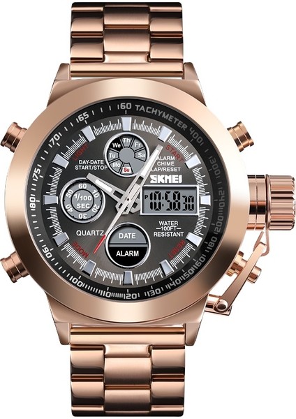 Box Skemi 1515 Suya Dayanıklı Japonya Hareketi Paslanmaz Çelik Dijital Saatler Erkek Spor Bilek Saati (Yurt Dışından) fiyatları