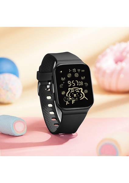 Stil 3 2022 Hediyeler Moda Su Geçirmez Çocuk Izle Çocuklar Karikatür Erkek Kız LED Dijital Saat Çocuklar Için Reloj Digital Para 8804 (Yurt Dışından)