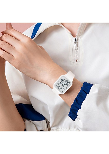 Stil 3 2022 Hediyeler Moda Su Geçirmez Çocuk Izle Çocuklar Karikatür Erkek Kız LED Dijital Saat Çocuklar Için Reloj Digital Para 8804 (Yurt Dışından)