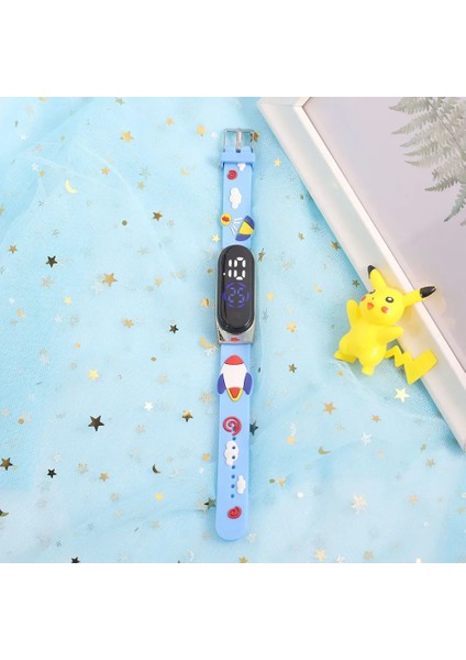 Stil 3 Karikatür Yeni Çocuk 3D Karikatür Hayvanlar Izle LED Saatler Çocuklar Bilezik Çocuk Çocuk Dokunmatik Ekran Reloj Dijital Saat (Yurt Dışından)