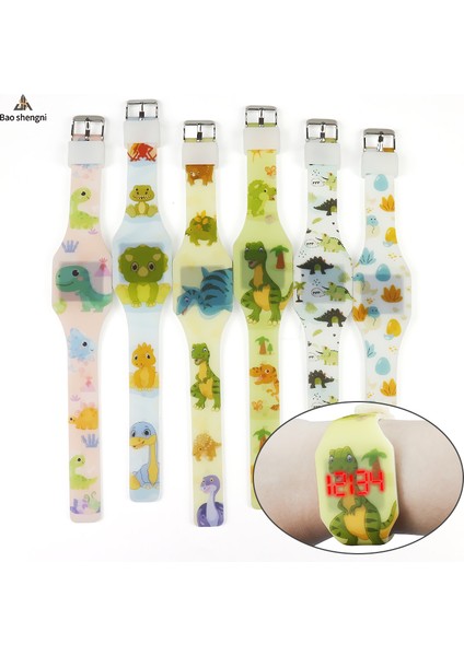 Tasarım 04 Izle ve Dijital ve Çocuklar Özel Kişilik Dijital Saat Çocuk Karikatür Silikon LED Izle Aydınlık Bilek Bilezik Rahat LED Izle (Yurt Dışından) modelleri