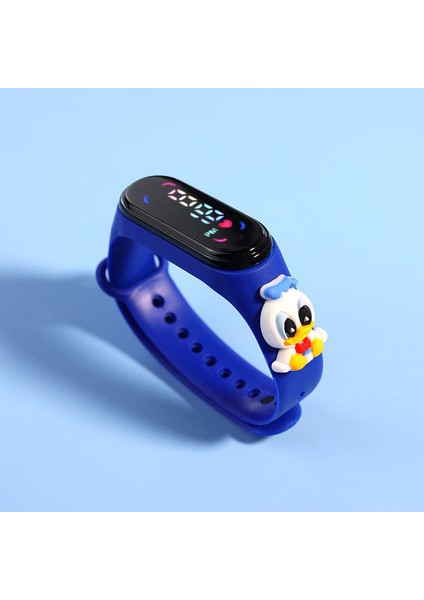 20 M7 Renkli Işık Orucu 2022 Moda Karikatür Dokunmatik Bebek Izle Özelleştirilmiş Hayvan Tasarımı Retro Wrap Bilezik Çocuklar Su Geçirmez Dijital LED Izle Çocuklar LED (Yurt Dışından)