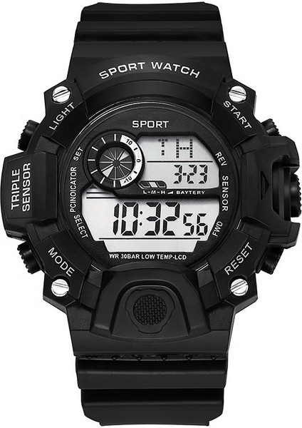 Yeşil Spor Dijital Saat Basit Dijital LED Su Geçirmez Izle Erkek Izle G Tarzı Öğrenci Spor Açık Izle (Yurt Dışından)